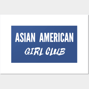 Asian American Girl Club 1 Posters and Art